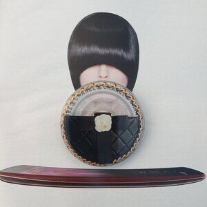 Smartphone Magnetic Ring Holder Black White Bow Flower Fashion Women Accessory